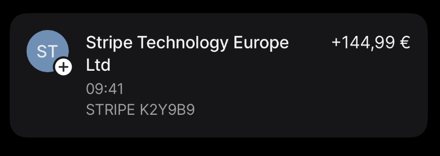 Stripe Notification 5